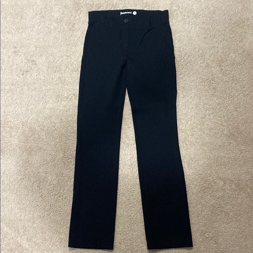 Women’s BetaBrand Medium LONG Black Pants